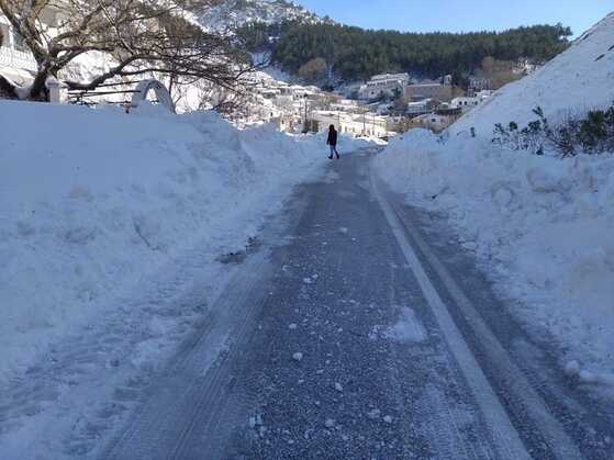 Ορμητικός ο «Διομήδης» πέρασε από τη Σαμοθράκη - Έπεσε στους -13 η θερμοκρασία